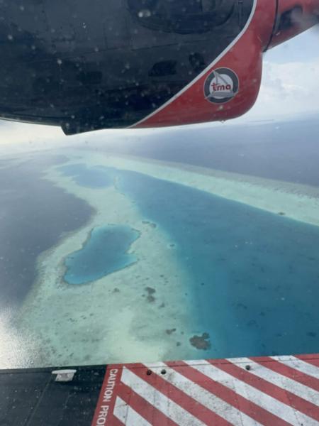 水上飛行機から見る景色は圧巻！