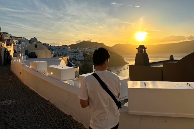 サントリーニ島