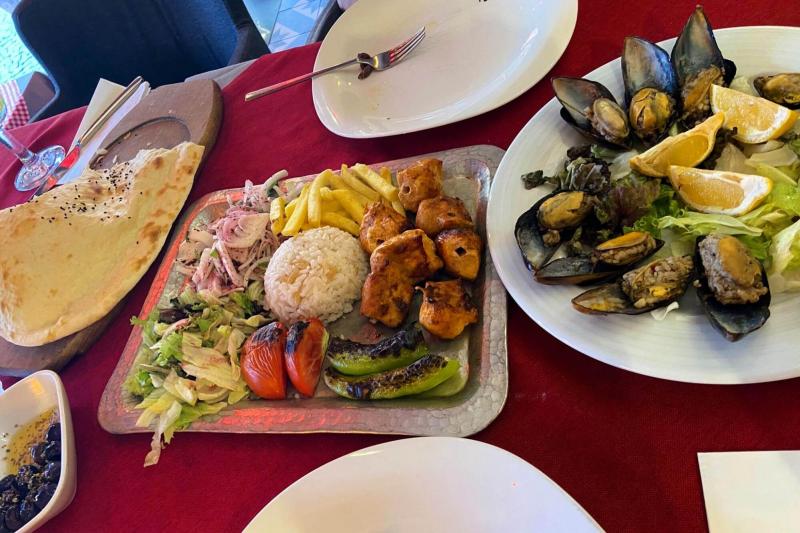 イスタンブールでの食事