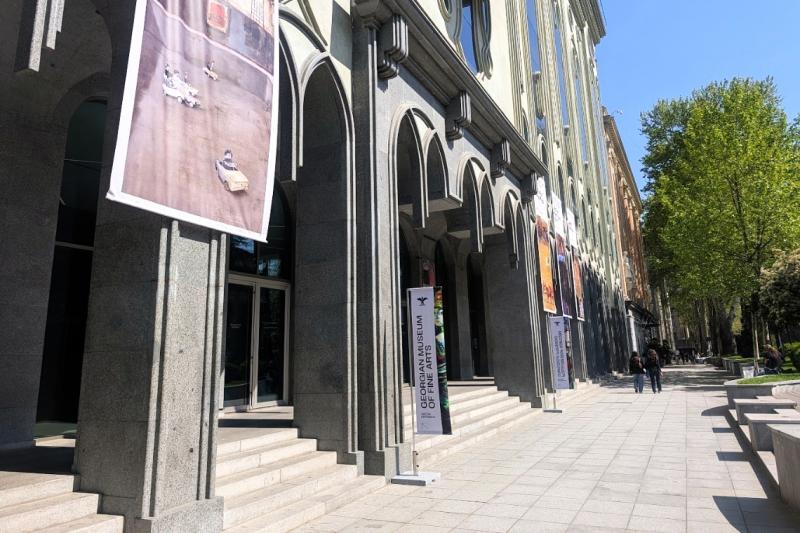 ジョージアを代表する画家の作品が展示がされているジョージア美術館