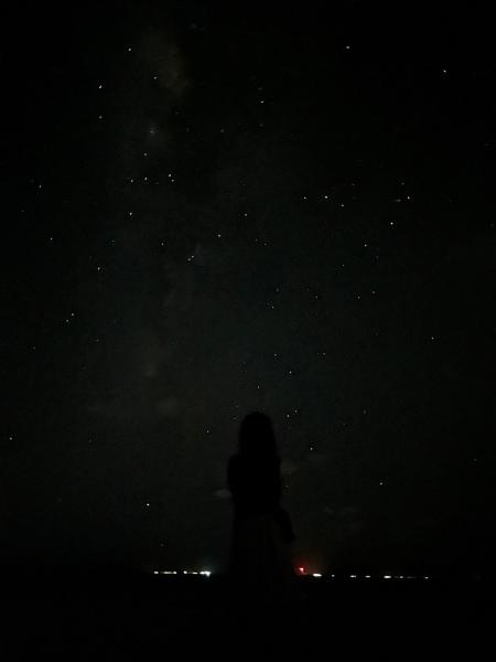 星空も素敵でした♪