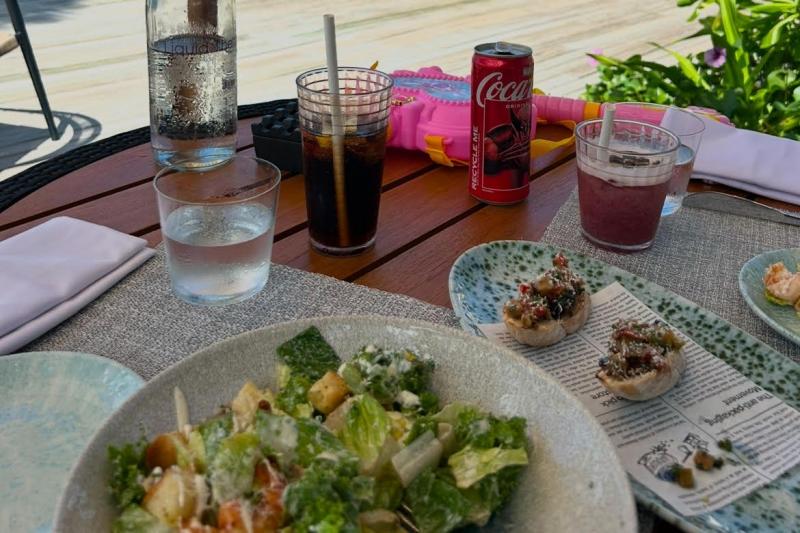 美味しかったシーザーサラダ&バケット