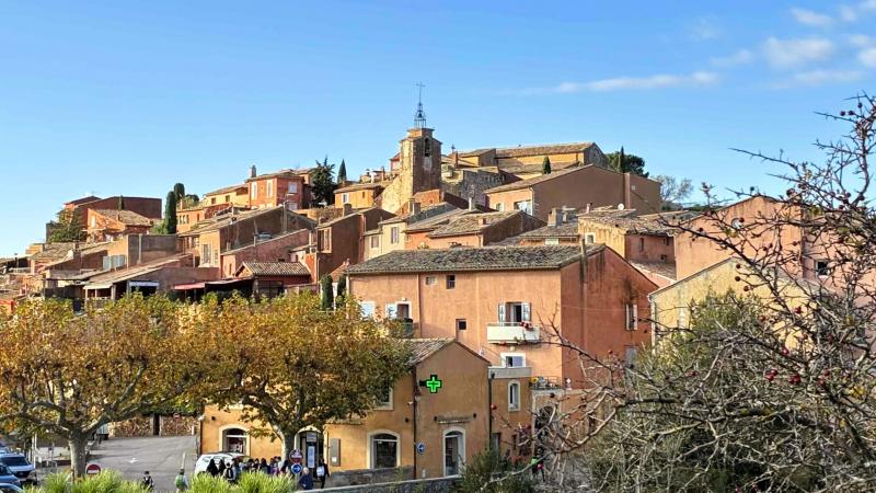 ルシヨン村（リュベロン地方）