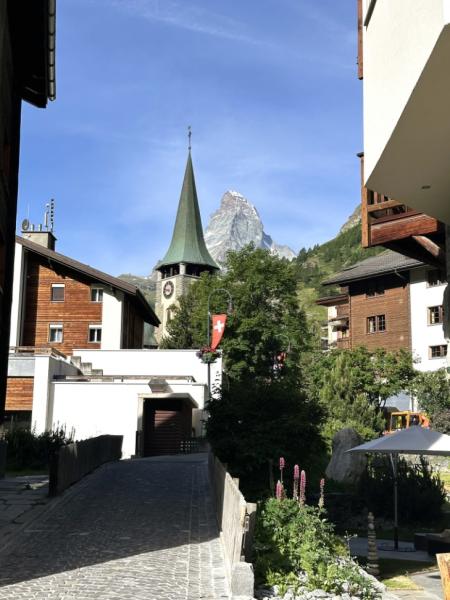 ツェルマットの街並み