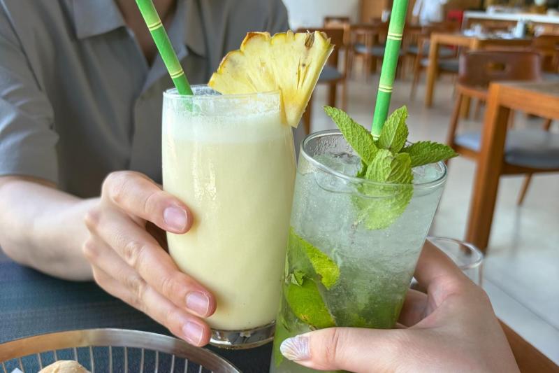お気に入りのモヒート＆ピニャコラーダ！ 