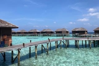 部屋を出てすぐの景色