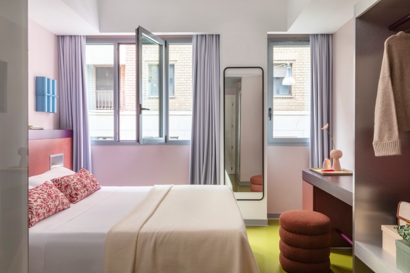 モデルノ ホテル お部屋一例（Photo by：Moderno Hotel Roma）