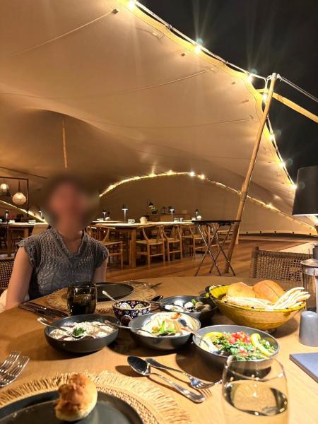 ディナーの様子