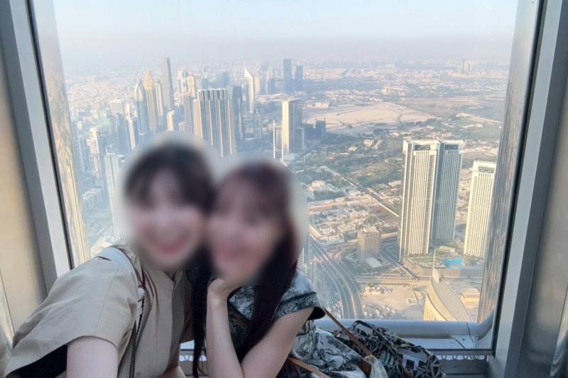 ブルジュ ハリファ登りました（ドバイ）