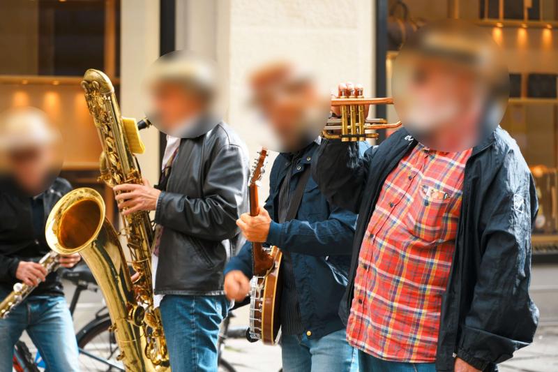 次に訪れたのがフィレンツェ。街中でおこなわれていた演奏