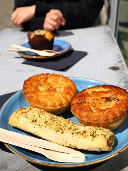 テカポ湖のアストロ カフェで食べたパイは、とても美味しかったです！