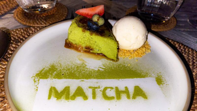 抹茶チーズケーキ