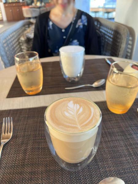 ソル ライジングでカフェタイム