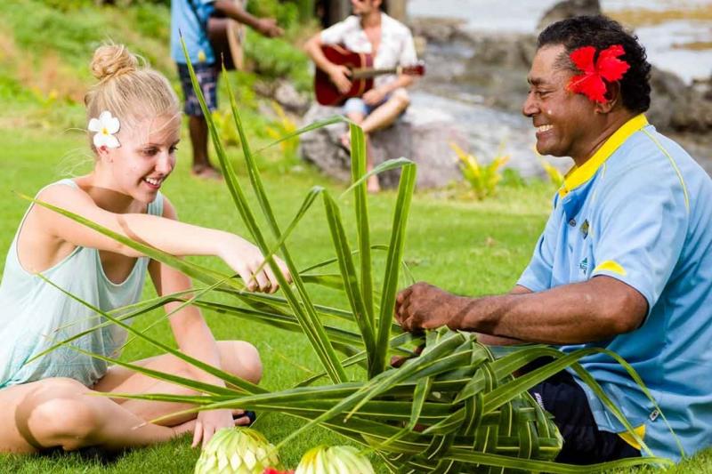 バスケット編みのレッスン