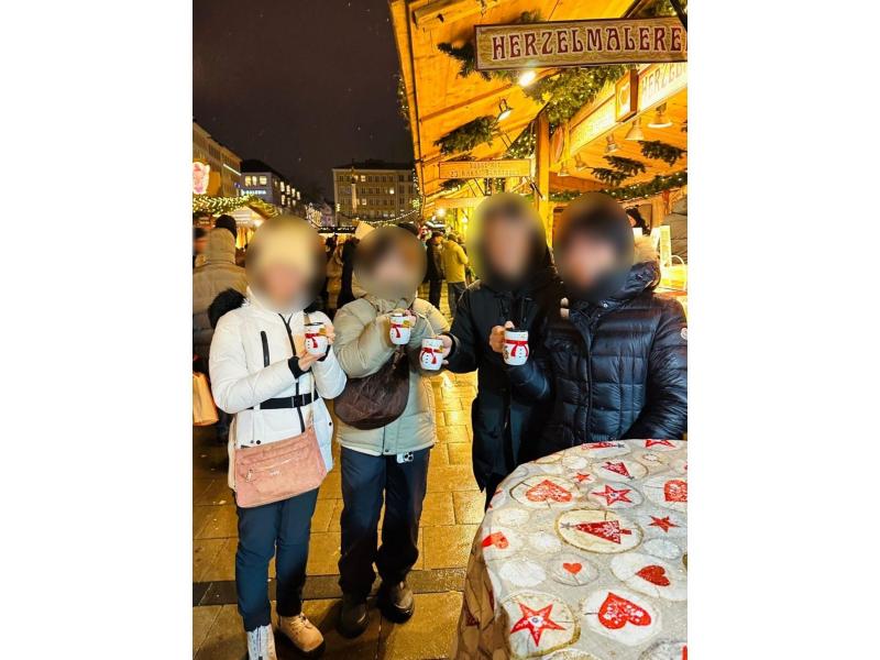 ミュンヘンのクリスマスマーケット（ドイツ）