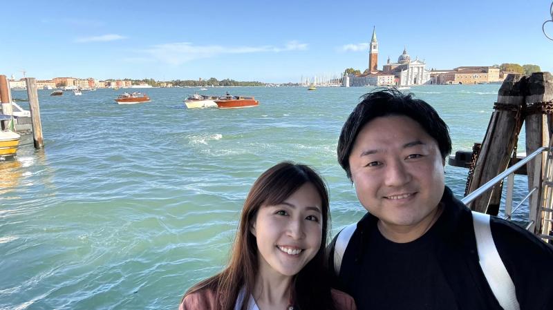 お天気に恵まれた、水の都ベネチア