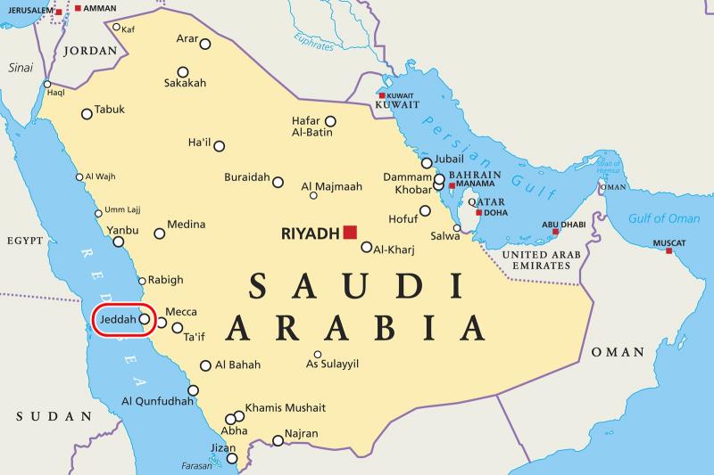 首都リヤドに次ぐ大都市ジェッダは、サウジアラビア中西部に位置し、紅海に面します