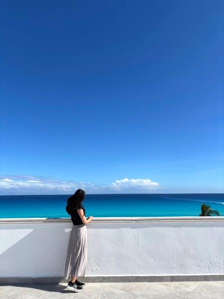 カンクンの海