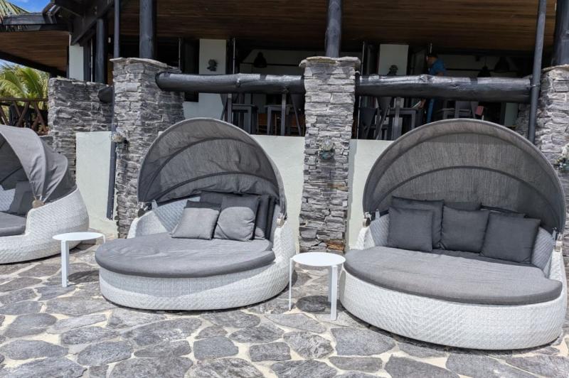 カバナもたくさんありました