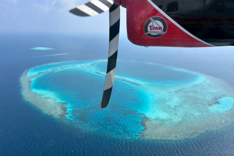 水上飛行機からの素晴らしい眺め