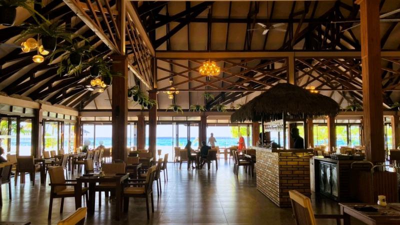 海を見渡す広々とした空間