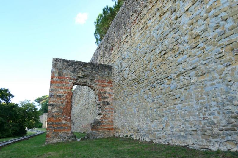 アレッツォの城壁