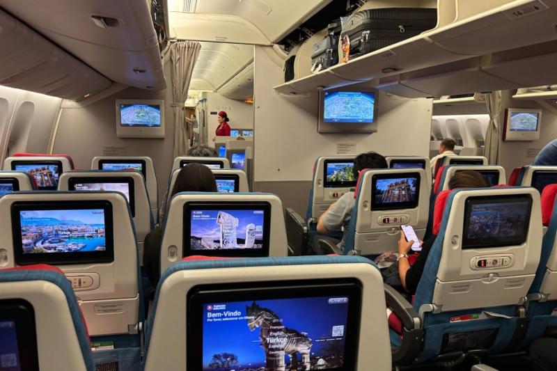 ターキッシュ エアラインズ（機内の様子）