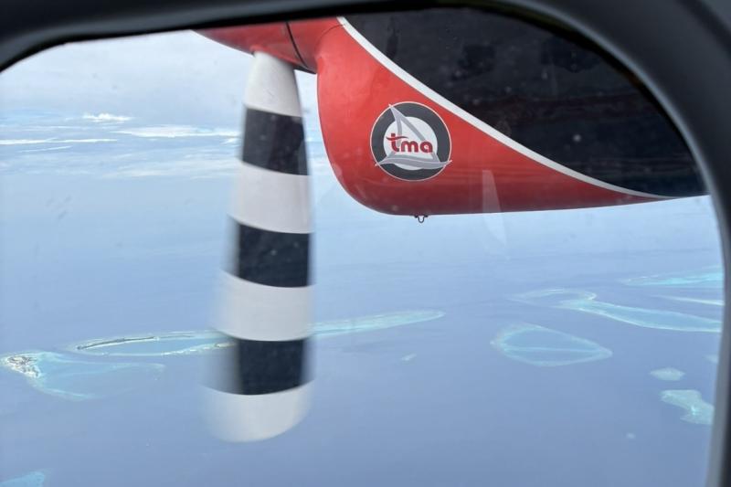 水上飛行機からの眺め