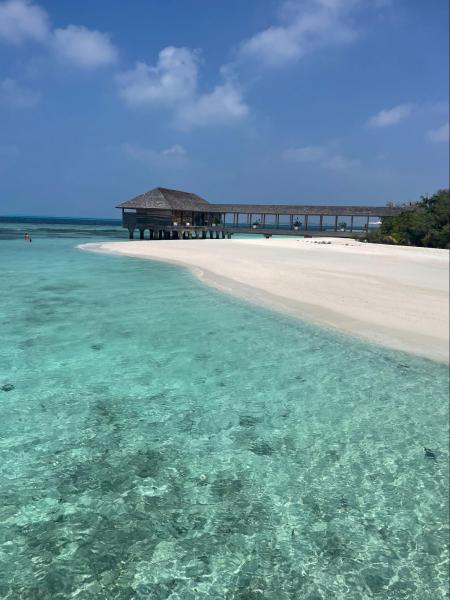 モルディブの海に感動！