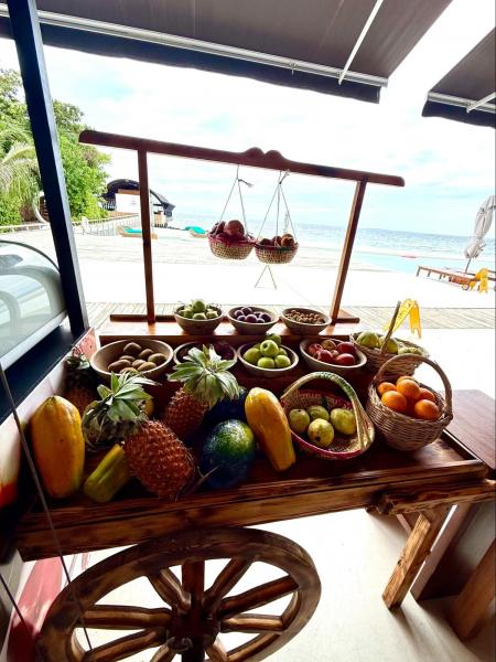 朝食ビュッフェ