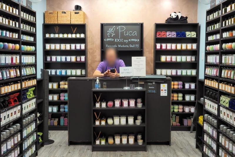 ディフューザーやキャンドルを取り扱うお店