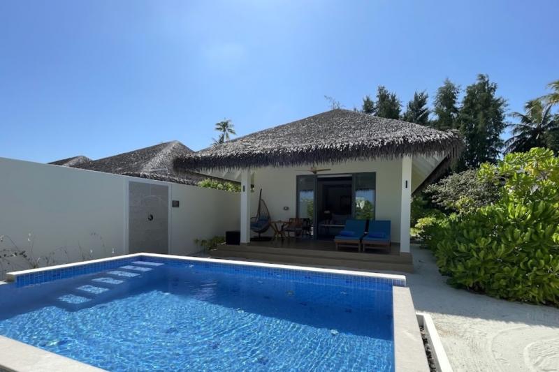 広々としたプライベートプール