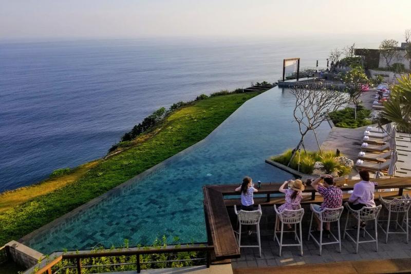 シックスセンシズ ウルワツ バリからの絶景