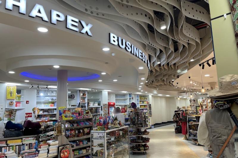 ナイロビの空港にある免税店