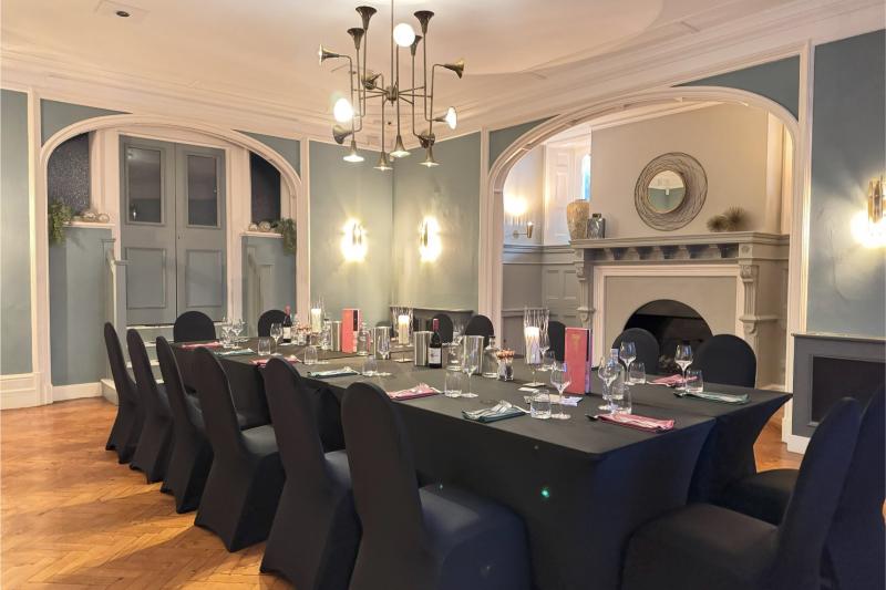 会場となったホテル内のスペース