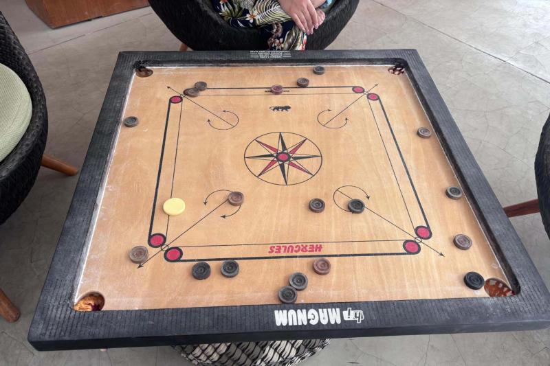 ジム内のボードゲーム