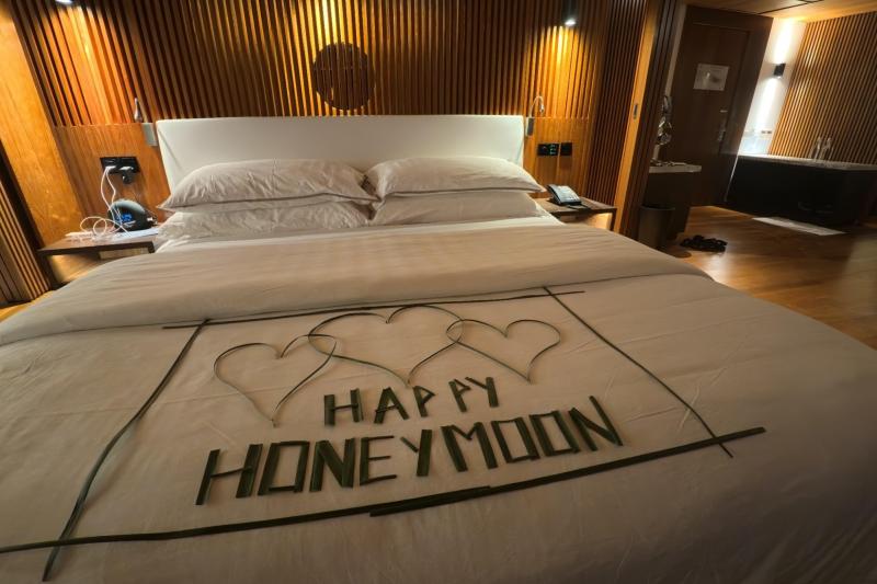 ベッドデコレーションしてもらいました！