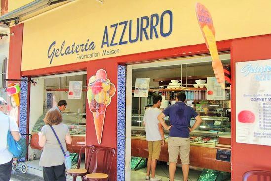 Gelateria Azzurroは、とても有名なお店です