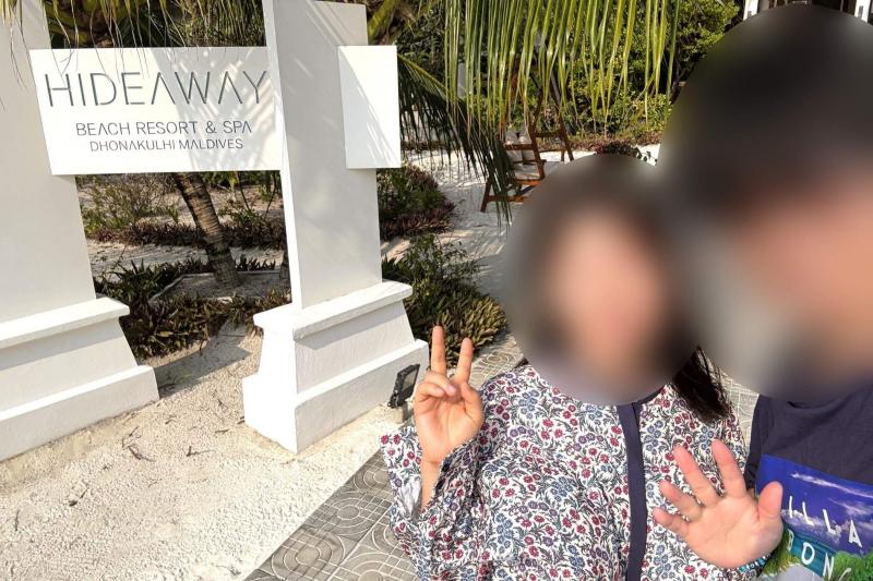 モルディブで滞在したハイダウェイ ビーチ リゾート＆スパにて