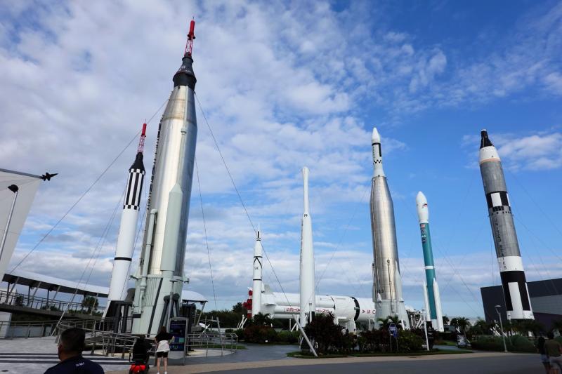 オーランド滞在中、ケネディ宇宙センターへ（入り口）