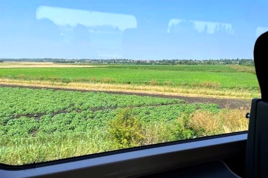 車窓からの風景