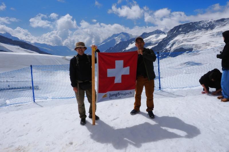 ユングフラウヨッホにて