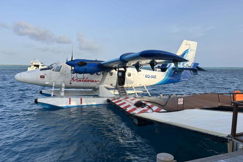 あっという間に時間が過ぎてしまいました。帰りは水上飛行機に乗る体験をしました！