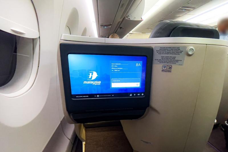 座席からの景色