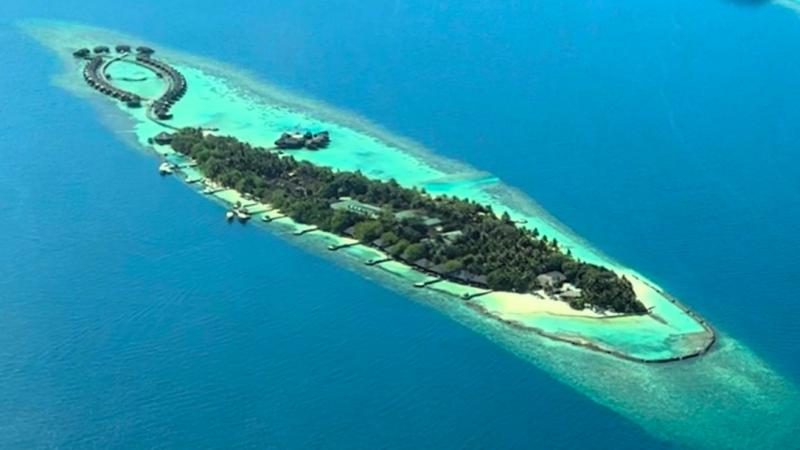 上空からのアウトリガーの様子！ わくわく