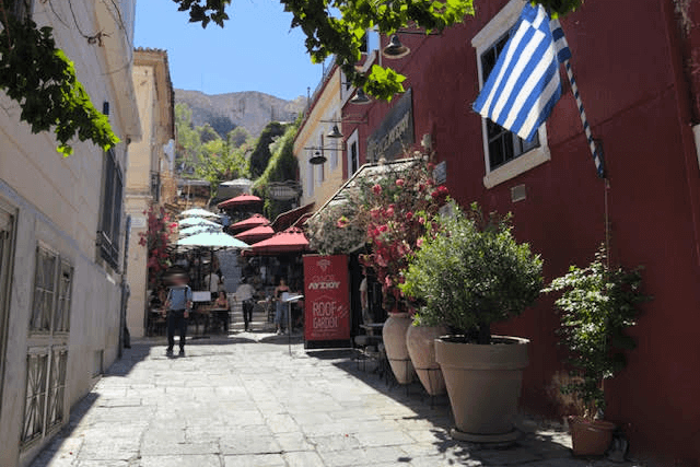 ヨーロッパの風情が感じられる街並み