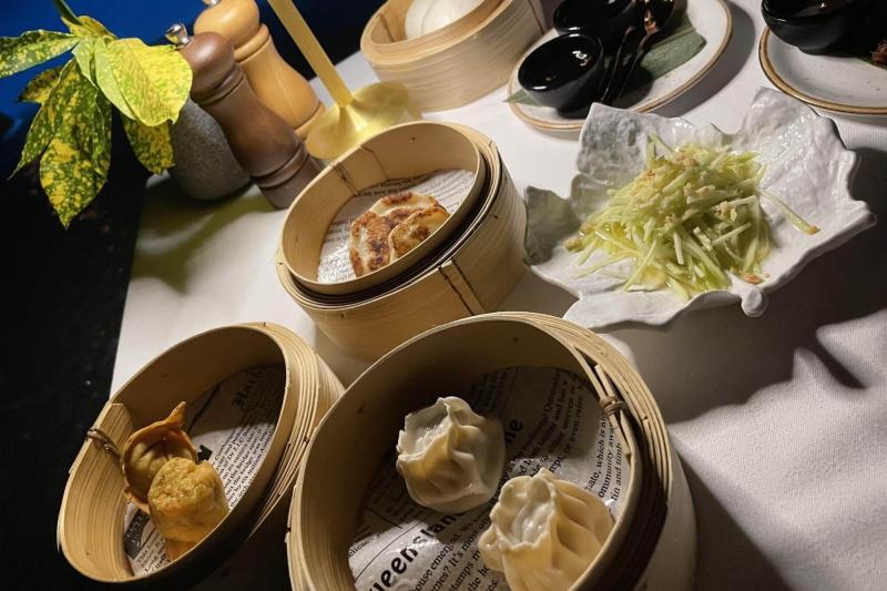 クダドゥでの夜ご飯。たまにテーマに沿ったディナーが開催されているみたい