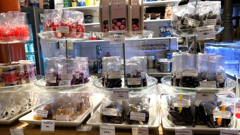 NKデパートのキャンディ売り場