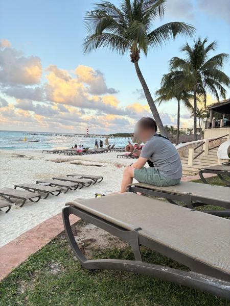 海を眺めながらのんびり