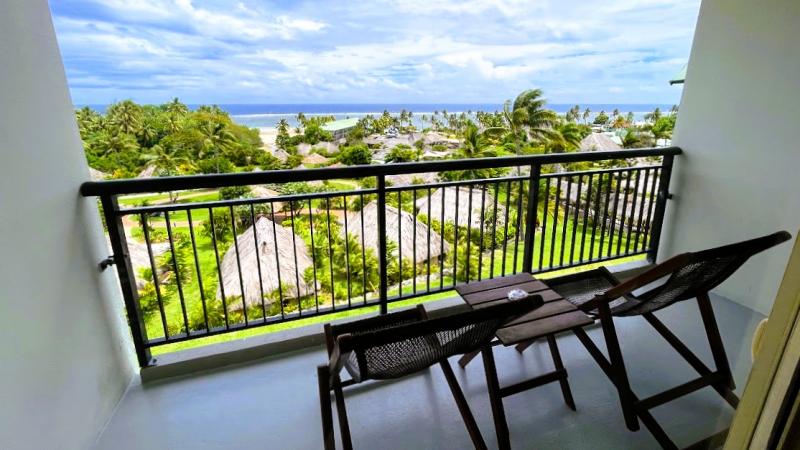 バルコニーからの景色